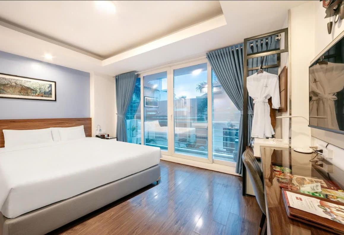 A25 Hotel - 46 Chau Long Hanoi Buitenkant foto